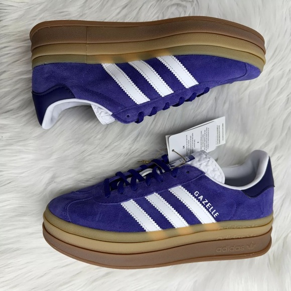 adidas Gazelle Bold 'Energy Ink Gum' Purple - Picture 2 of 5